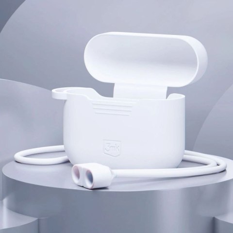 Etui 3mk Silicon AirPods Case na AirPods Pro / AirPods Pro 2 - białe 3mk Protection
