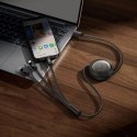 Kabel Baseus Free2Draw CB000084 zwijany USB-C - Lightning / USB-C / micro USB 100W 1.1m - czarny Baseus
