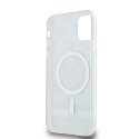 Etui DKNY IML Checkered Mono Pattern & Printed Stripes MagSafe na iPhone 11 / Xr - czarne DKNY