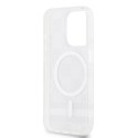 Etui DKNY IML Checkered Mono Pattern & Printed Stripes MagSafe na iPhone 15 Pro Max - czarne DKNY