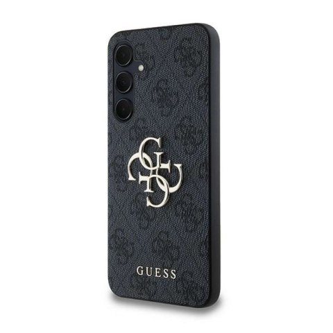 Etui Guess 4G Big Metal Logo na Samsung Galaxy A35 - czarne Guess