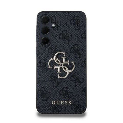 Etui Guess 4G Big Metal Logo na Samsung Galaxy A35 - czarne Guess