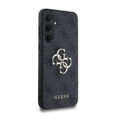 Etui Guess 4G Big Metal Logo na Samsung Galaxy A35 - czarne Guess