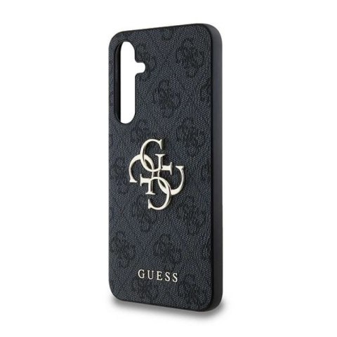 Etui Guess 4G Big Metal Logo na Samsung Galaxy A35 - czarne Guess