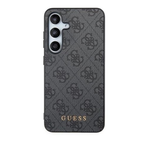 Etui Guess 4G Metal Gold Logo na Samsung Galaxy A35 - czarne Guess