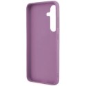 Etui Guess Glitter Script na Samsung Galaxy S24+ - fioletowe Guess