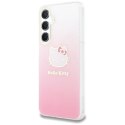 Etui Hello Kitty IML Gradient Electrop Kitty Head na Samsung Galaxy A55 - różowe Hello Kitty