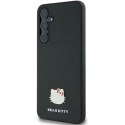 Etui Hello Kitty Metal Logo Kitty Head na Samsung Galaxy A55 - czarne Hello Kitty