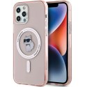 Etui Karl Lagerfeld IML Choupette MagSafe na iPhone 12/12 Pro - różowe Karl Lagerfeld