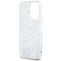 Etui Karl Lagerfeld IML Zebra Pattern & Cord na iPhone 15 Pro Max - czarne Karl Lagerfeld