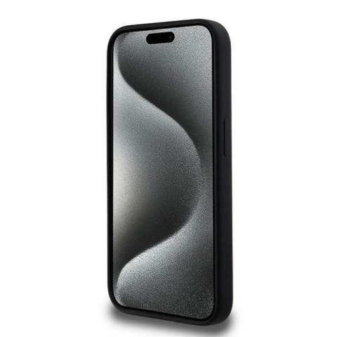 Etui Karl Lagerfeld Silicone Karl&Choupette MagSafe na iPhone 15 Pro - czarne Karl Lagerfeld