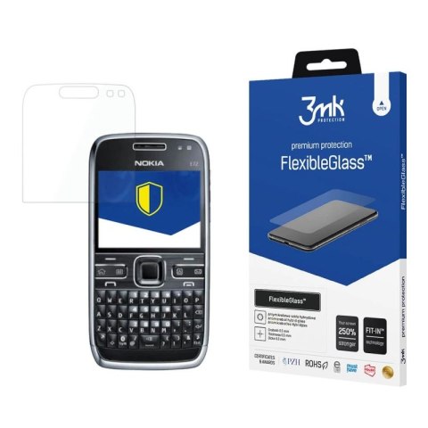 Szkło hybrydowe 3mk FlexibleGlass™ na Nokia E72 3mk Protection