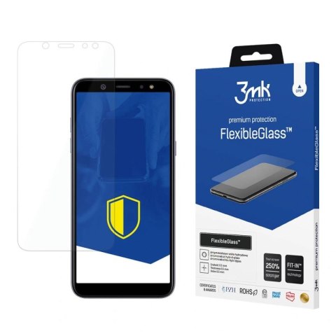 Szkło hybrydowe 3mk FlexibleGlass™ na Samsung Galaxy A6 3mk Protection