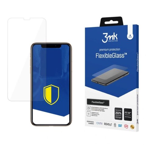 Szkło hybrydowe 3mk FlexibleGlass™ na iPhone XS 3mk Protection