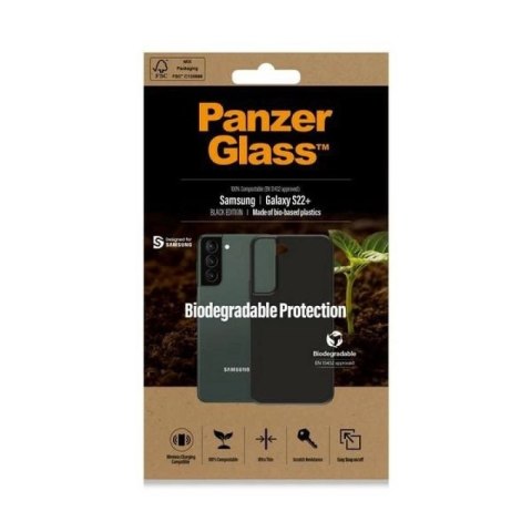 Etui PanzerGlass Biodegradable Case do Samsung Galaxy S22+ - czarne PanzerGlass