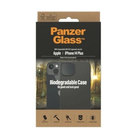 Etui PanzerGlass Biodegradable Case do iPhone 14 Plus / 15 Plus - czarne PanzerGlass