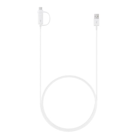 Kabel Samsung Combo EP-DG930DWEGWW USB-A / micro USB - USB-C 1.5m - biały