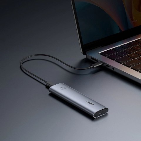 Kieszeń na dysk SSD Baseus FlyJoy M.2 NVMe 10 Gb/s - szara Baseus