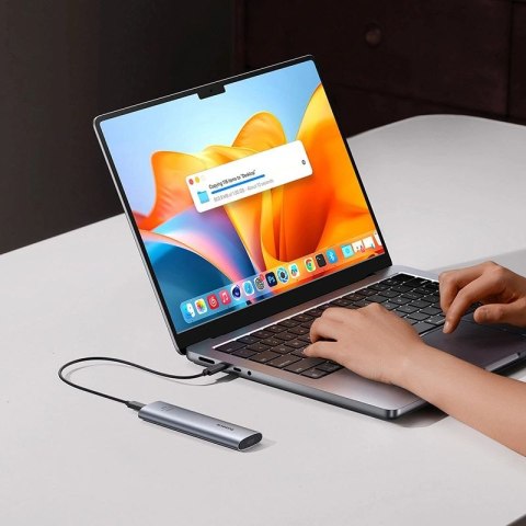 Kieszeń na dysk SSD Baseus FlyJoy M.2 NVMe 10 Gb/s - szara Baseus