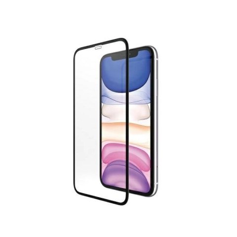 Szkło hartowane PanzerGlass E2E Super+ na iPhone XR / 11 - z czarną ramką PanzerGlass