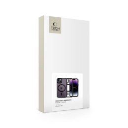 Etui Tech-Protect MagMat MagSafe na iPhone 14 - przezroczysto-czarny Tech-Protect