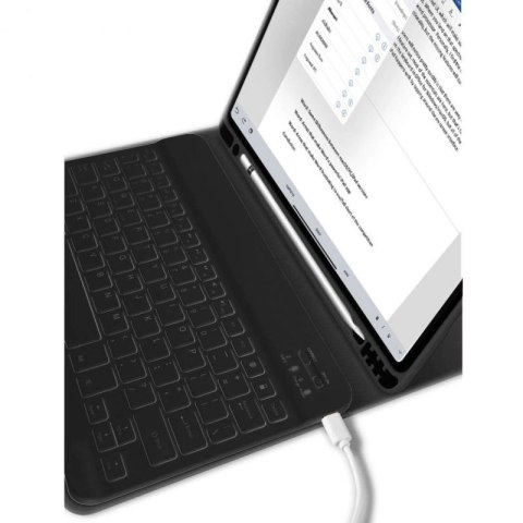 Etui Tech-Protect SC Pen + Keyboard z klawiaturą na iPad 10.9" 2022 - czarne Tech-Protect