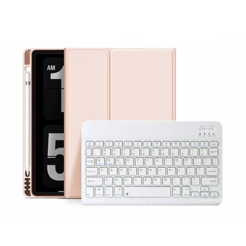 Etui Tech-Protect SC Pen + Keyboard z klawiaturą na iPad 10.9" 2022 - różowe Tech-Protect