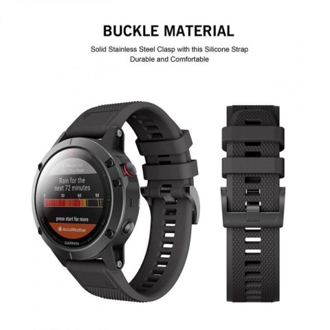 Etui Tech-Protect Smooth na Garmin Fenix 5 / 6 / 6 Pro / 7 - czarne Tech-Protect