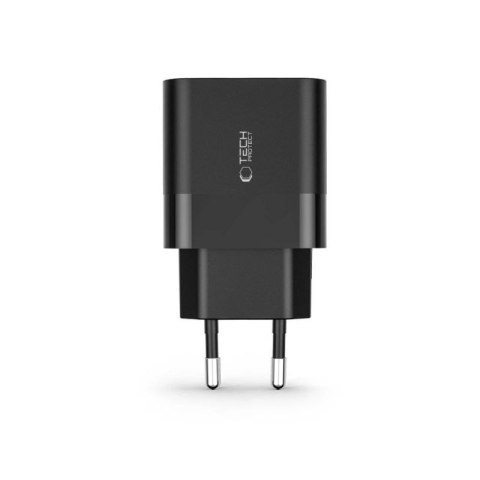 Ładowarka Tech-Protect C30W sieciowa USB-C PD 30W / USB-A QC 3.0 - czarna Tech-Protect