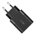 Ładowarka Tech-Protect C30W sieciowa USB-C PD 30W / USB-A QC 3.0 - czarna Tech-Protect