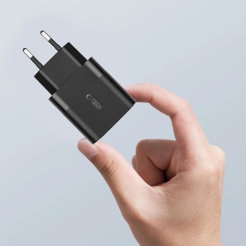 Ładowarka Tech-Protect C30W sieciowa USB-C PD 30W / USB-A QC 3.0 - czarna Tech-Protect