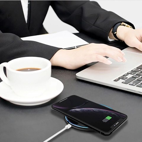 Ładowarka Tech-Protect QI15W-C1 indukcyjna 15W - czarna Tech-Protect