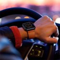 Pasek Tech-Protect LeatherFit na Apple Watch 4 / 5 / 6 / 7 / 8 / 9 / SE / Ultra 1 / 2 (42/44/45/49 mm) - brązowy Tech-Protect