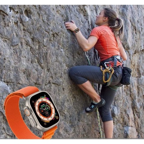 Pasek Tech-Protect Nylon Pro na Apple Watch 4 / 5 / 6 / 7 / 8 / 9 / SE / Ultra 1 / 2 (42/44/45/49 mm)- czarny Tech-Protect