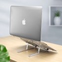 Podstawka Tech-Protect Alustand uniwersalna laptopa - ciemnoszara Tech-Protect