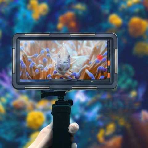 Pokrowiec Tech-Protect Waterproof Case wodoodporny IPX8 na smartfony 4.7-6.7" - czarny Tech-Protect