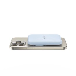 Powerbank Tech-Protect LifeMag PB10 z MagSafe 5000mAh 15W port USB-C - niebieski + kabel USB-C Tech-Protect