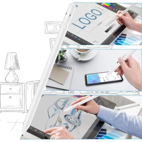 Rysik Tech-Protect Active Stylus aktywny - biały Tech-Protect