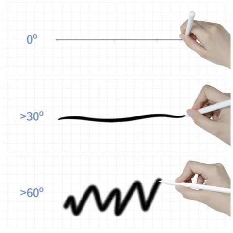 Rysik Tech-Protect Digital Magnetic Stylus Pen 2 magnetyczny do tabletu iPad - biały Tech-Protect