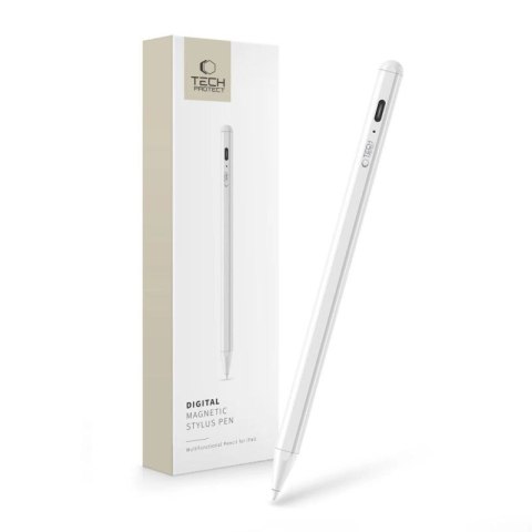 Rysik Tech-Protect Digital Stylus magnetyczny do iPada - biały Tech-Protect