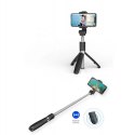 Selfie stick Tech-Protect L01S Bluetooth z tripodem do 70cm - czarny Tech-Protect