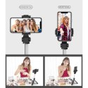 Selfie stick Tech-Protect L01S Bluetooth z tripodem do 70cm - czarny Tech-Protect