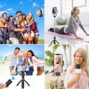 Selfie stick Tech-Protect L02S Bluetooth z tripodem do 72cm - czarny Tech-Protect