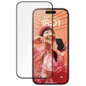 Szkło ceramiczne PanzerGlass Ceramic Protection na iPhone 15 z pozycjonerem PanzerGlass