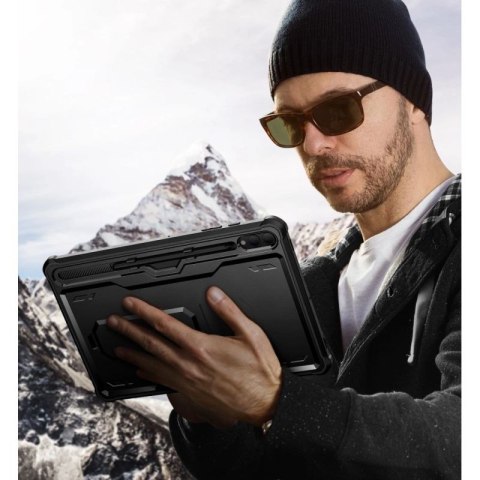 Etui Tech-Protect Kevlar Pro na Samsung Galaxy Tab S9+ 12.4" X810 / X816B - czarne Tech-Protect