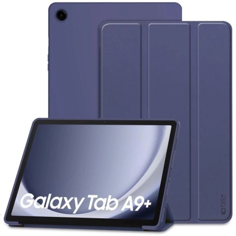 Etui Tech-Protect SmartCase na Samsung Galaxy Tab A9+ 11" X210 / X215 / X216 - granatowe Tech-Protect