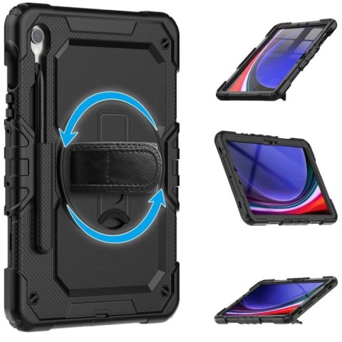 Etui Tech-Protect Solid360 na Samsung Galaxy Tab S9 FE 10.9" X510 / X516B - czarne Tech-Protect