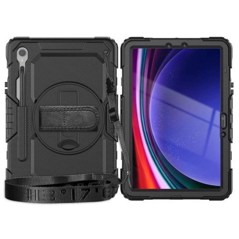 Etui Tech-Protect Solid360 na Samsung Galaxy Tab S9 FE 10.9" X510 / X516B - czarne Tech-Protect