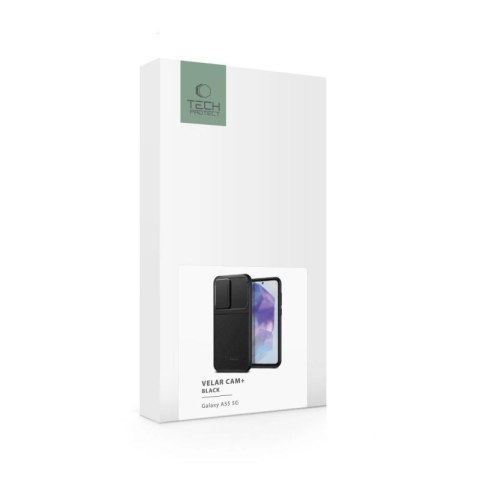 Etui Tech-Protect Velar Cam+ na Samsung Galaxy A55 5G - czarne Tech-Protect