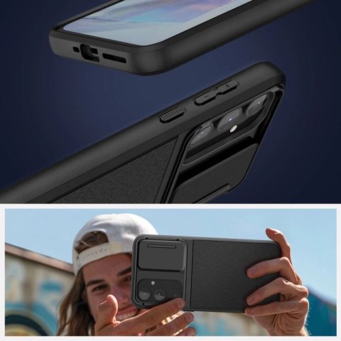 Etui Tech-Protect Velar Cam+ na Samsung Galaxy A55 5G - czarne Tech-Protect